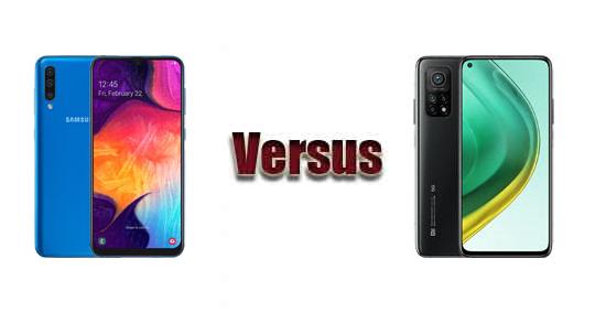 redmi note 10 vs samsung a50