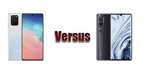 samsung s10 lite vs redmi note 10 pro