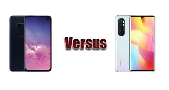 s10e vs redmi note 10