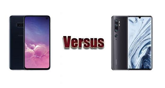 samsung s10e vs redmi note 10 pro