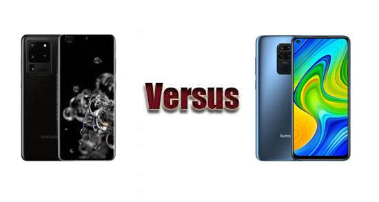 redmi note 9 vs samsung s20