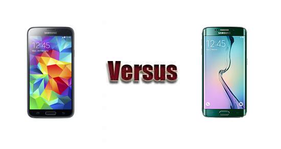Deliberar anchura Produce Samsung Galaxy S5 vs Samsung Galaxy S6 Edge : comparación de características