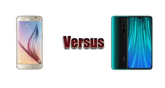 samsung s6 vs redmi note 8