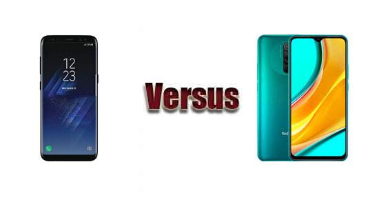 samsung s8 vs redmi 9