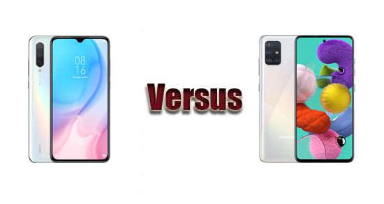 mi 9 lite vs a51