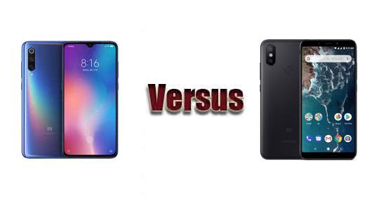 eficacia dramático familia Xiaomi Mi 9 vs Xiaomi Mi A2 : comparación de características