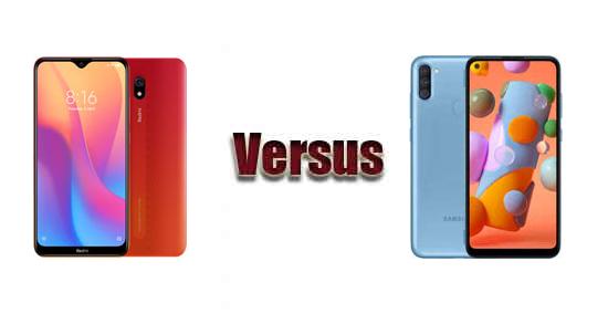 samsung a11 vs redmi 8