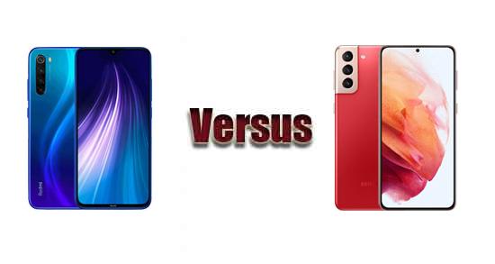 samsung s21 vs redmi note 8 pro